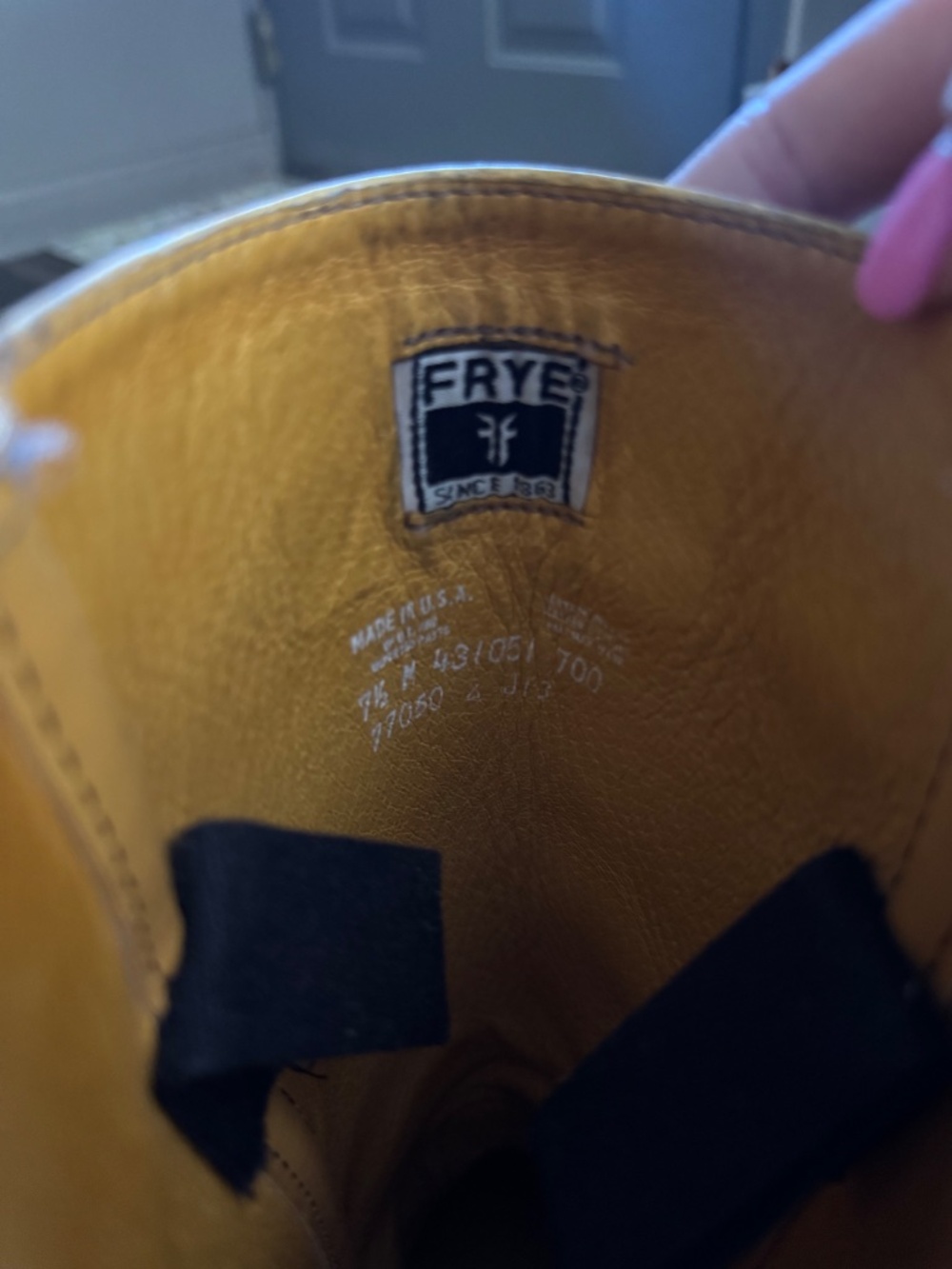 Frye Campus Banana Boots 7.5M - Made in the USA - Picture 6 of 9